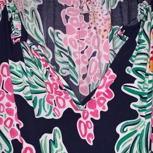 Floral print Crown and Ivy dress.